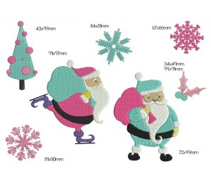 Stickserie - Knecht Ruprecht